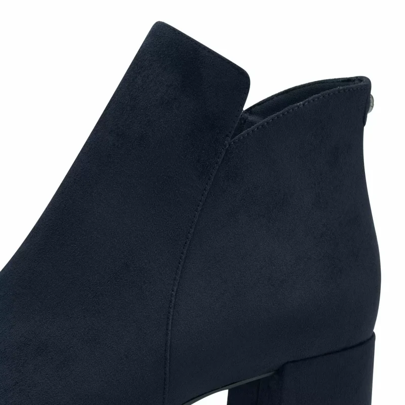 Дамски Боти На Ток TAMARIS – 1-25354-43-805 NAVY — снимка 4