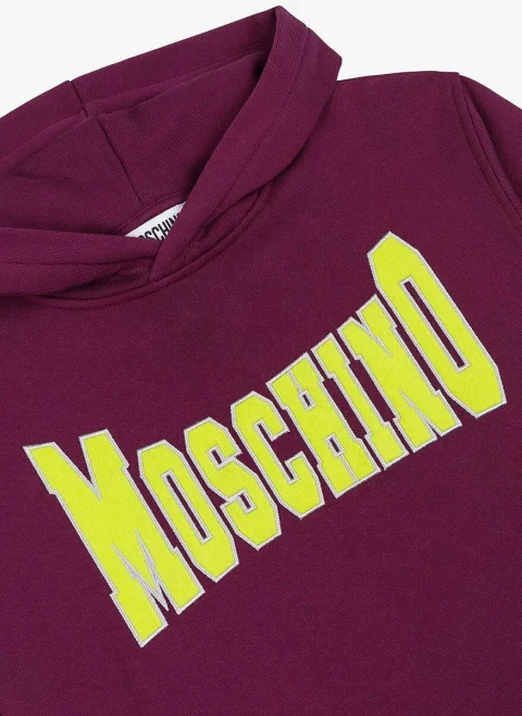 Суитшърт с раиран мотив Moschino Kids — снимка 3