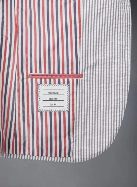 Раирано сако Thom Browne — снимка 6