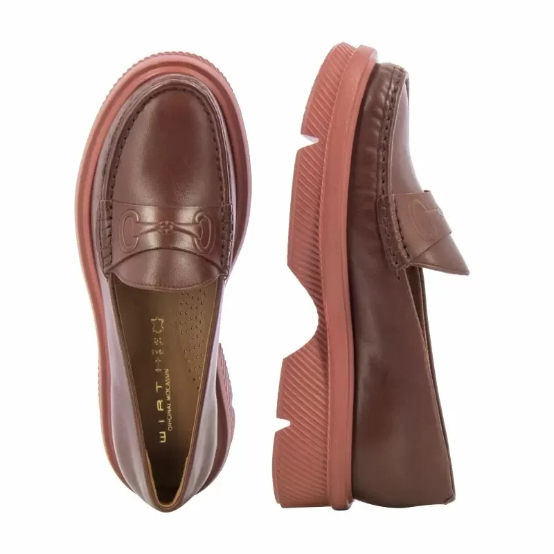 Дамски Лоуфър WIRTH – 81024 MONTINI WALNUT ESCOVADO 1 — снимка 5