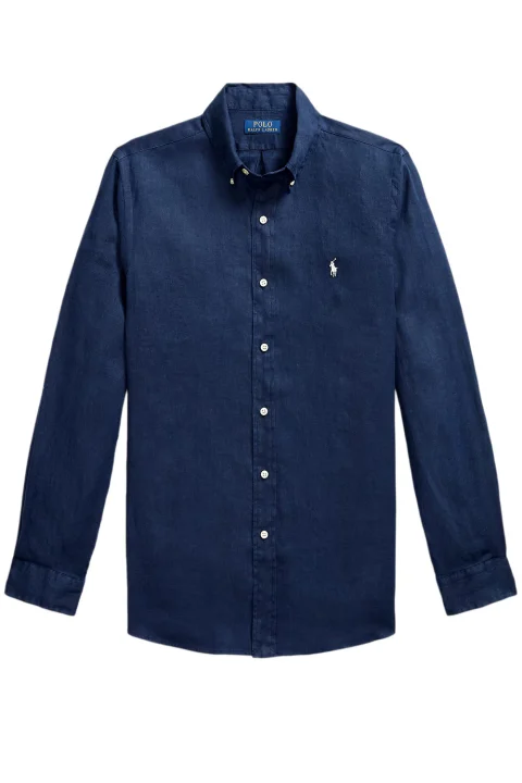 Риза Pd Linen V1-Cubdppcs 710966294504 410 navy
