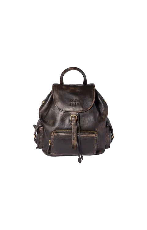 Leather Backpack
