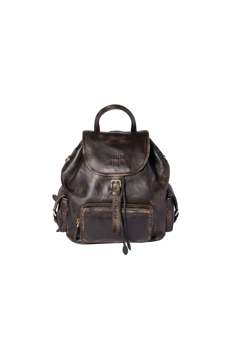 Leather Backpack