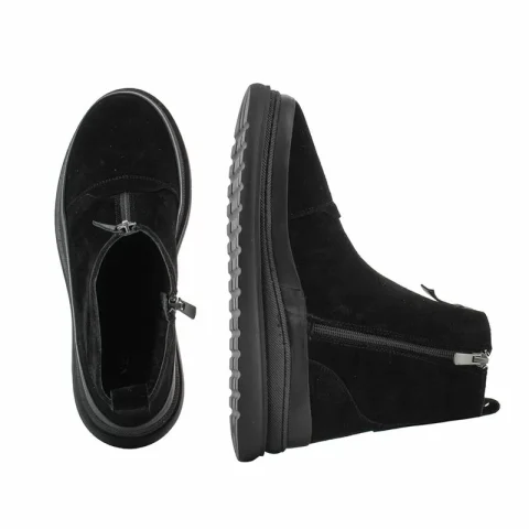 Дамски Равни Боти VERONELLA – 261-403 BLACK — снимка 5