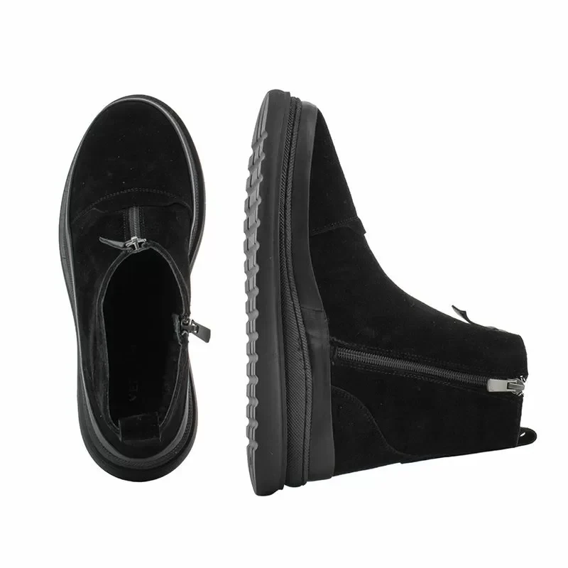 Дамски Равни Боти VERONELLA – 261-403 BLACK — снимка 5