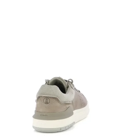 Мъжки Сникърс CLARKS – 26181294 COURTLITE2 RUN GREY NUBUCK — снимка 2