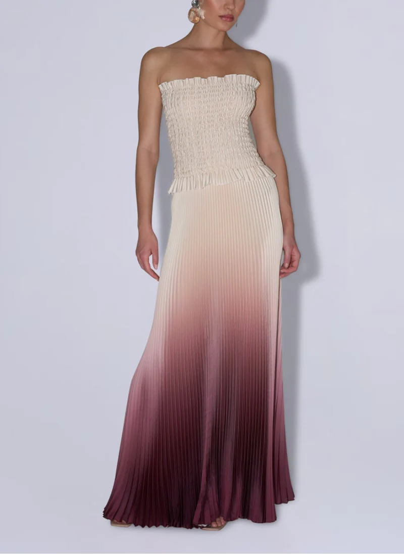 Рокля с омбре ефект 'Maya Gown' L'idee Woman — снимка 2
