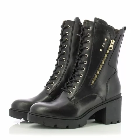 Дамски Боти На Ток NERO GIARDINI – I514881D NERO — снимка 3