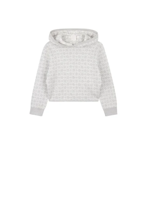 Суитшърт от фино плетвио Givenchy Kids