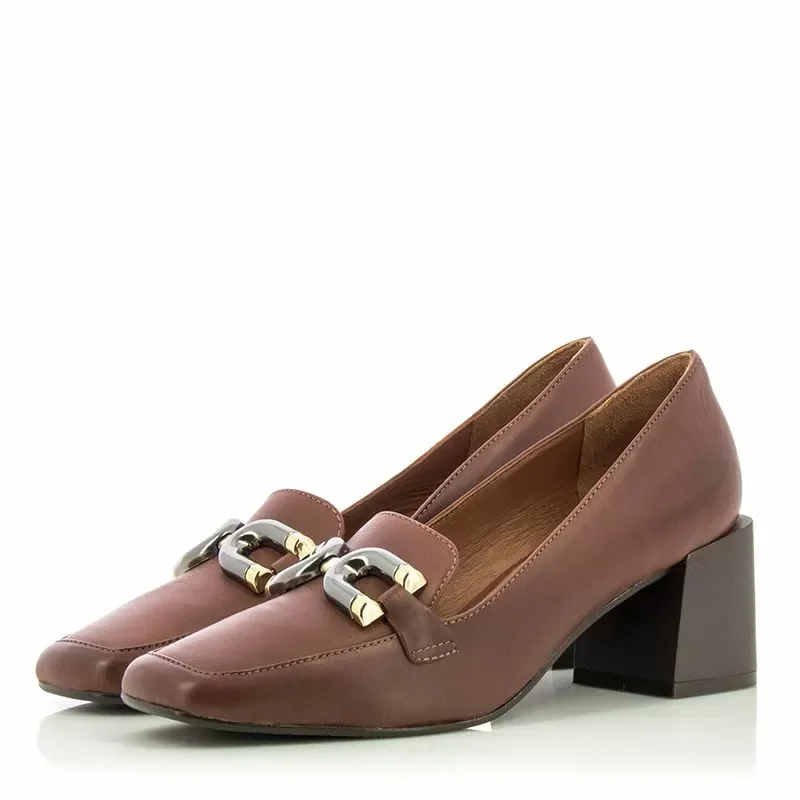 Токчета DONNA ITALIANA – 11373-610-798 ANILINA NEW COGNAC MA — снимка 2
