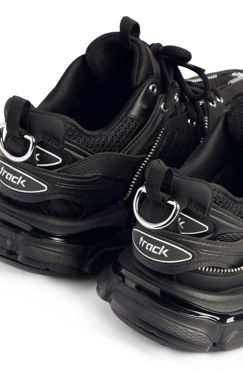 Women's Track Zip Sneaker in Black — снимка 4