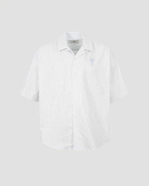 Camp Collar Short Sleeves Shirt