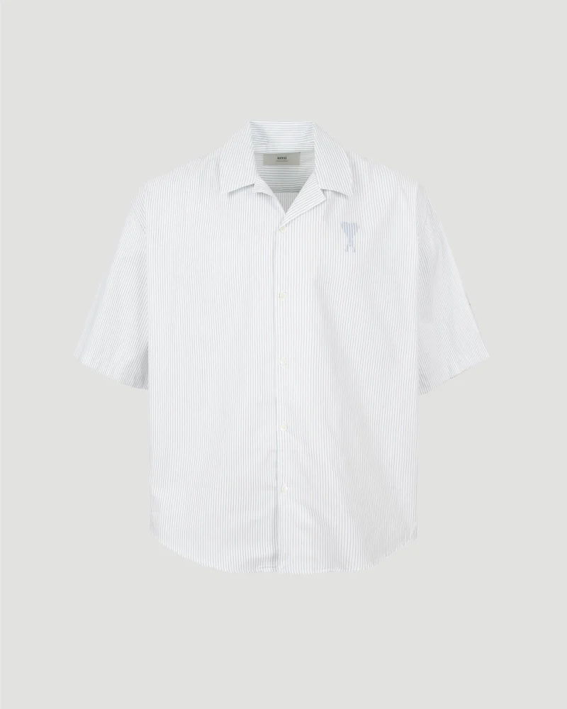Camp Collar Short Sleeves Shirt