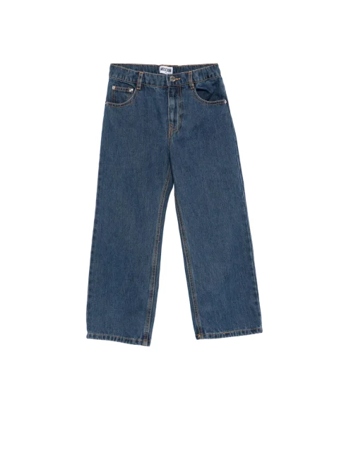 Деним с 'Teddy Bear' мотив Moschino Kids