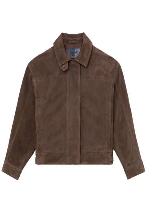 Яке Cooper-Relaxed Suede 17106214 brown