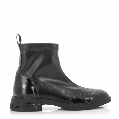 Дамски Равни Боти CARLO FABIANI – 253-705 BLACK — снимка 3