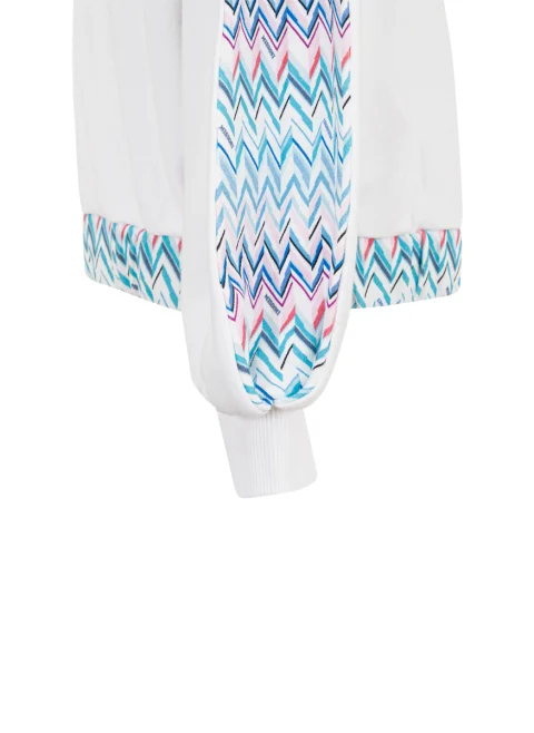 Суитшърт с контрастни детайли Missoni Kids — снимка 2