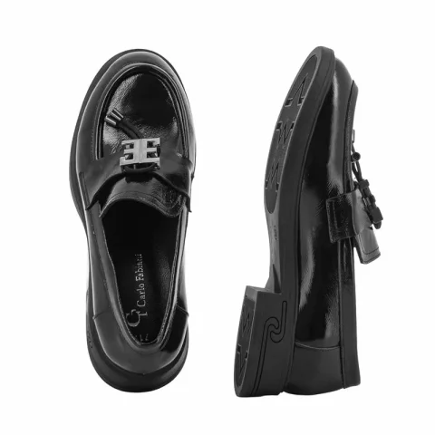 Дамски Лоуфър CARLO FABIANI – 253-719 BLACK — снимка 5