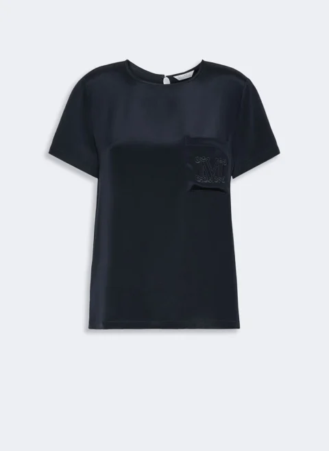 Копринена блуза Max Mara Mxmpagano