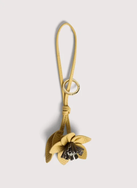 Кожен аксесоар за чанта Coccinelle Multicolor flower — снимка 4
