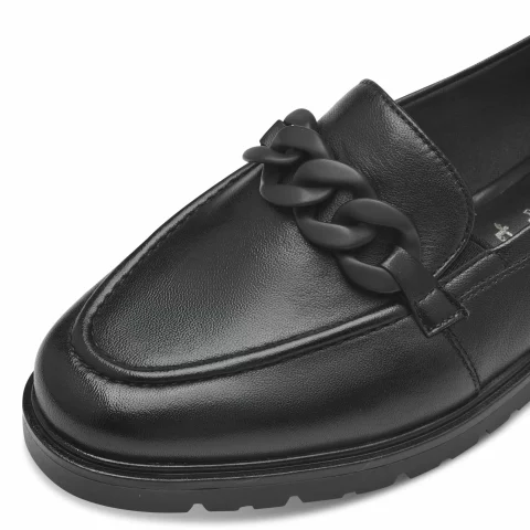 Дамски Лоуфър TAMARIS – 1-24201-41-003 BLACK LEATHER — снимка 4