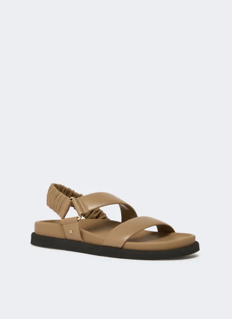 Кожени сандали Max Mara Mxamacro — снимка 2