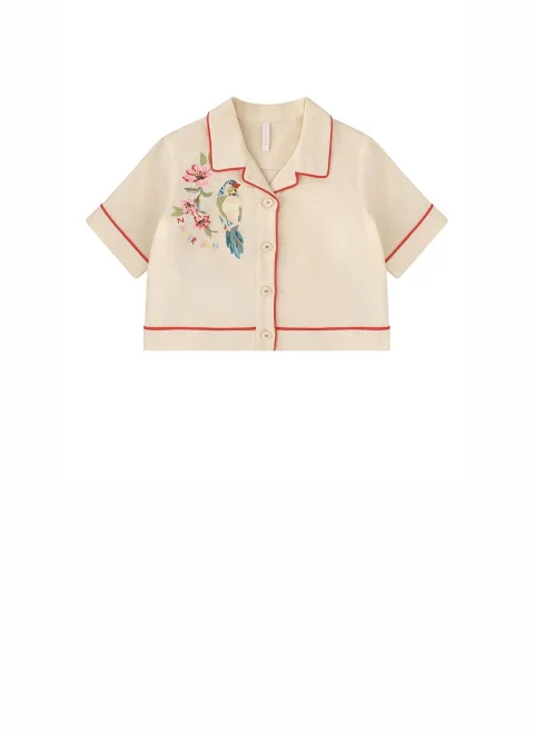 Риза с бродерия 'Aster' Zimmermann Kids