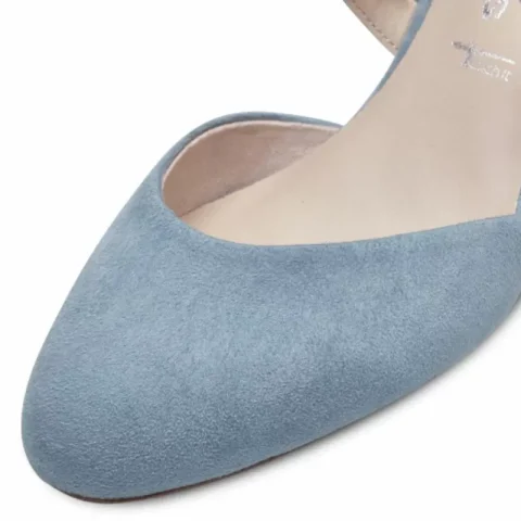 Токчета TAMARIS – 1-24414-41-880 LIGHT BLUE_64 — снимка 3