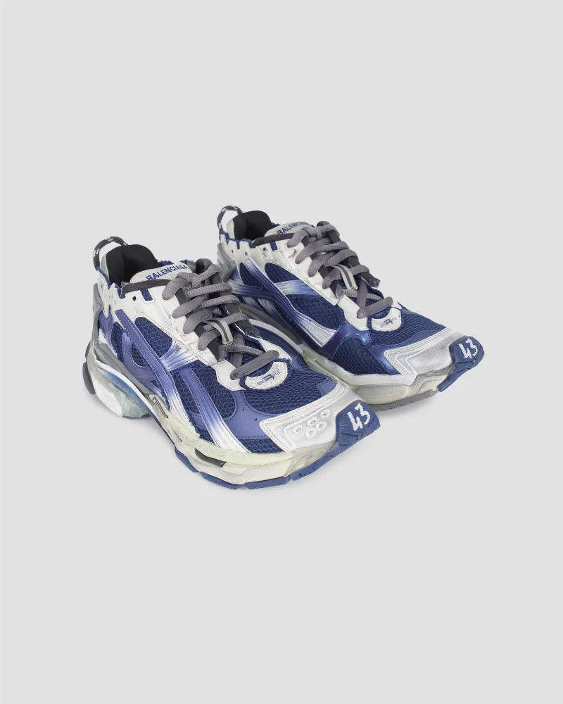 Runner Gradient Sneaker in Beige and Navy — снимка 2