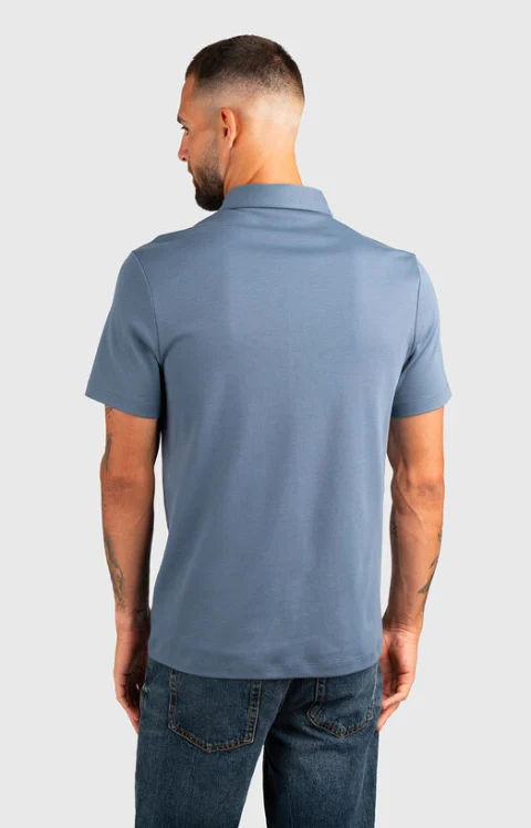 Поло-шърт с лого бродерия — снимка 3