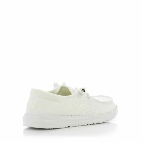 Дамски Ежедневни HEY DUDE – 40065-100 WENDY FUNK MONO WHITE — снимка 2