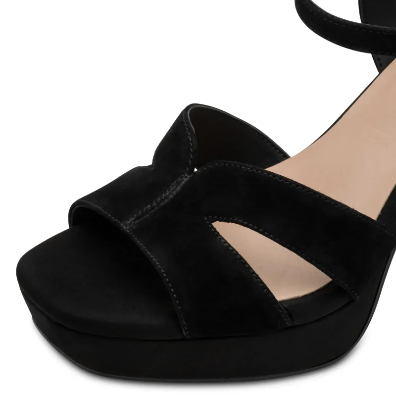 Дамски Сандали На Ток TAMARIS – 1-28309-42-007 BLACK UNI_2 — снимка 4