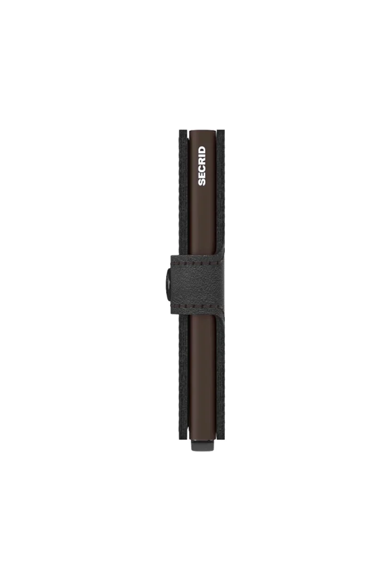 Портфейл Miniwallet Original Black-Brown M-Black-Brown — снимка 2