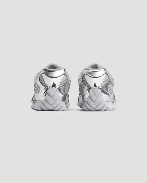 Women's Orbit Sneaker in Silver — снимка 3