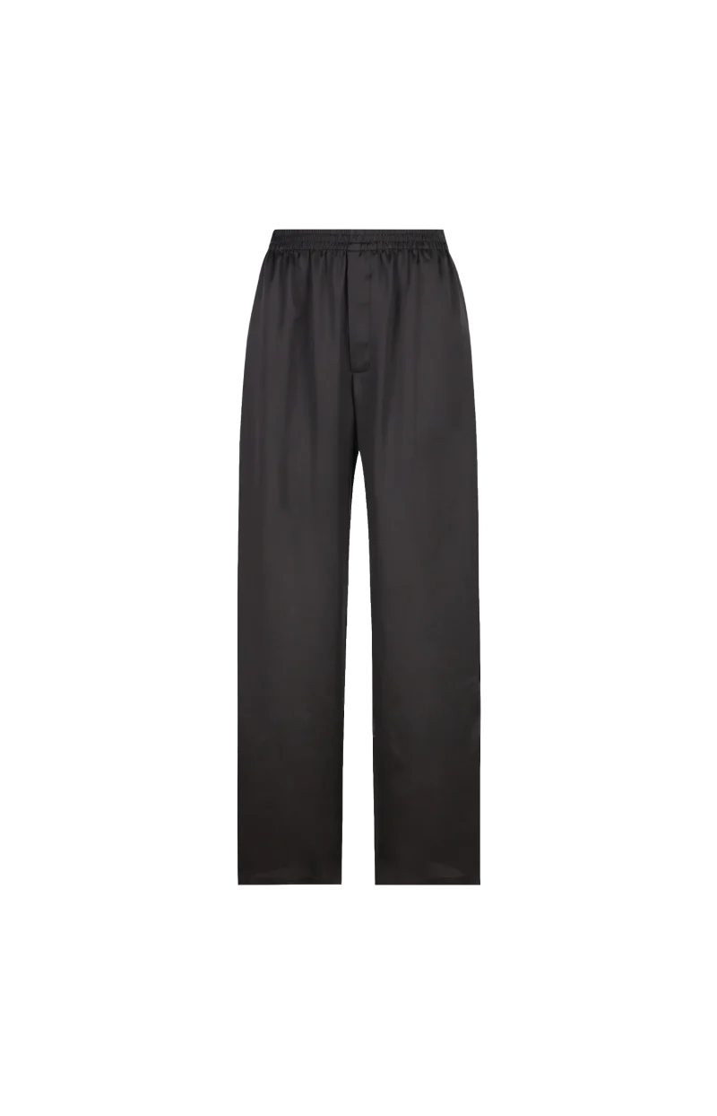 Pants in Silk Satin