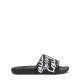 Дамски черни чехли VERSACE JEANS — снимка 2