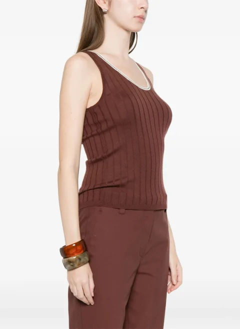 Топ от фина вълна Brunello Cucinelli — снимка 2
