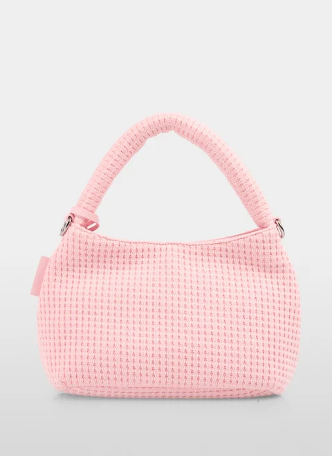 Чанта от плетиво с флорален мотив Marc Cain Sports — снимка 3