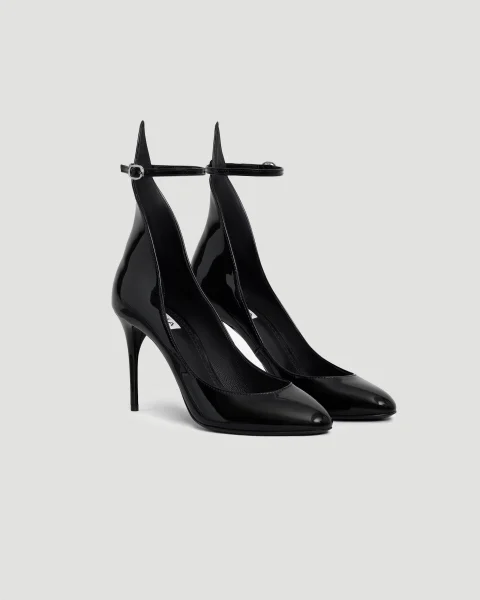 Decollete Pumps in Patent Leather — снимка 3