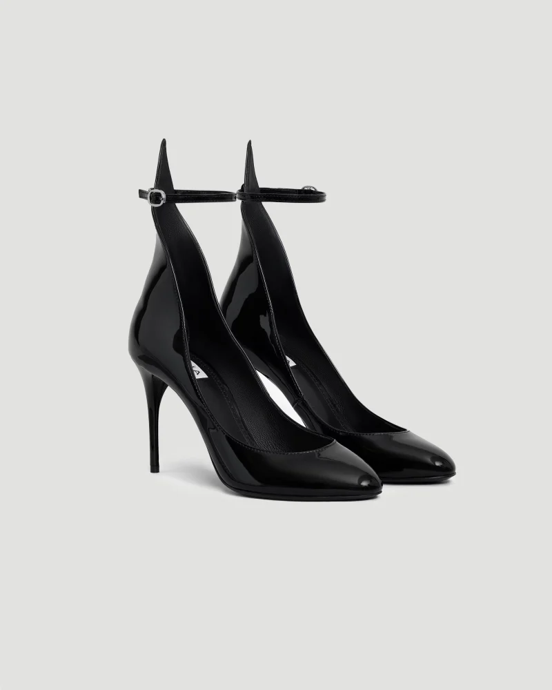 Decollete Pumps in Patent Leather — снимка 3