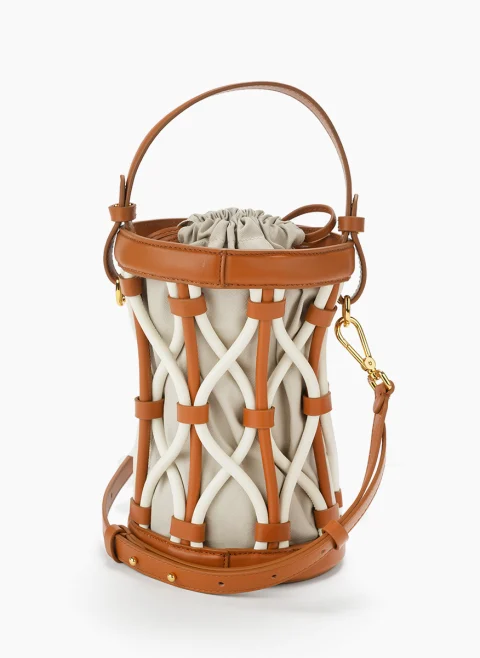 Чанта 'Bucket bag' Coccinelle Koi Crab Pearl — снимка 4
