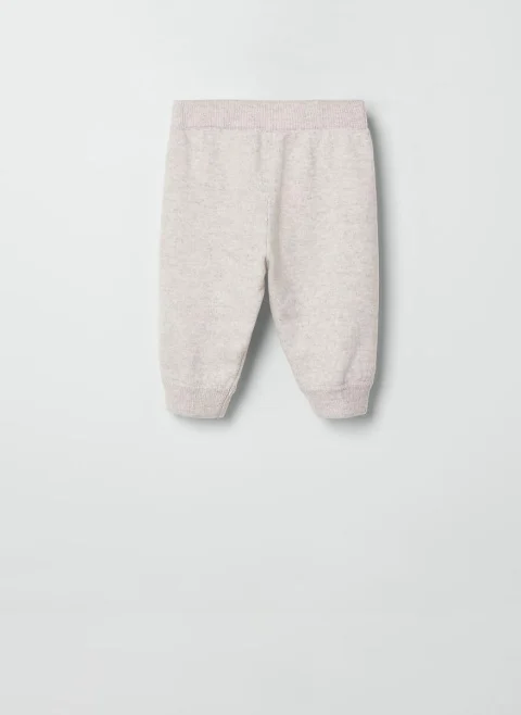 Панталон от фино плетиво Brunello Cucinelli Kids