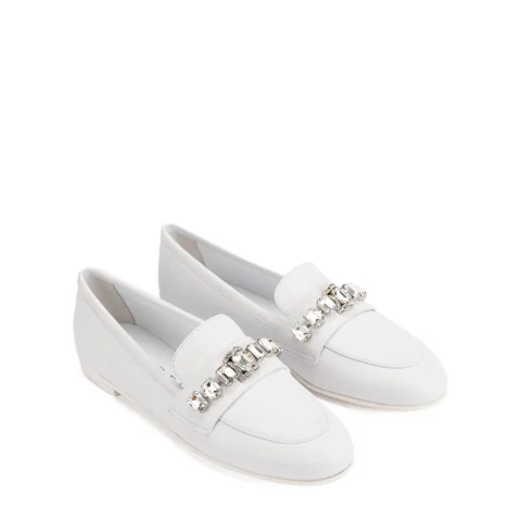 Дамски кожени мокасини Casadei — снимка 6