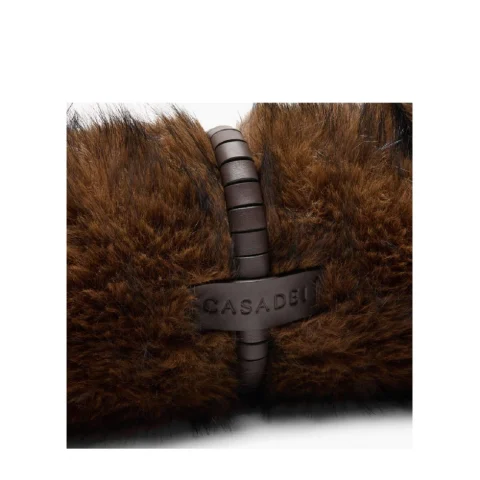 Дамска кафява чанта Sub Zero Casadei — снимка 10