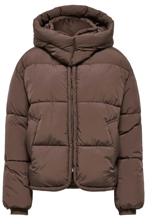 Яке Onlcornelia Puffer 15366705 19-1216 TCX chocolate martini