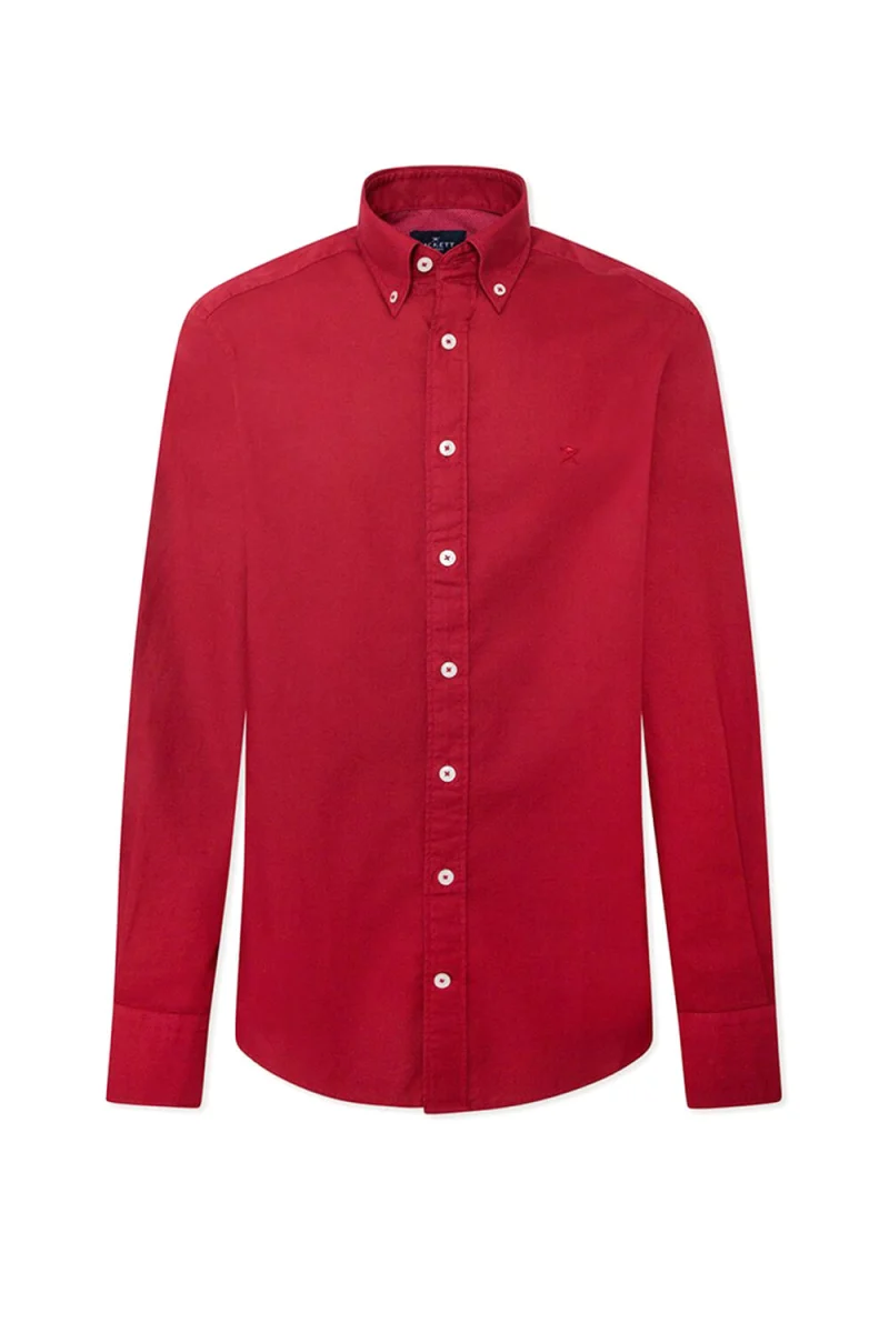 Риза Drop 2 Ess Gmt Dyed Oxford HM3010028 274 winter red