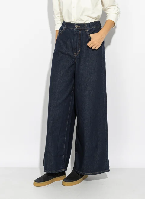 Деним 'Wide leg' Weekend Max Mara Wkdzattera — снимка 4