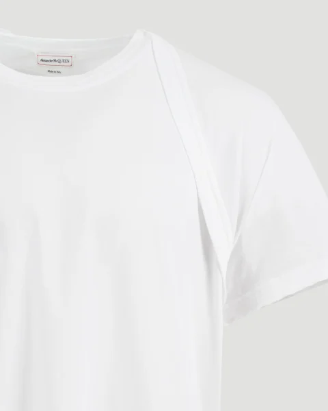 Harness T-Shirt in White — снимка 3