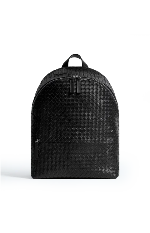 Intrecciato 1975 Backpack in Black