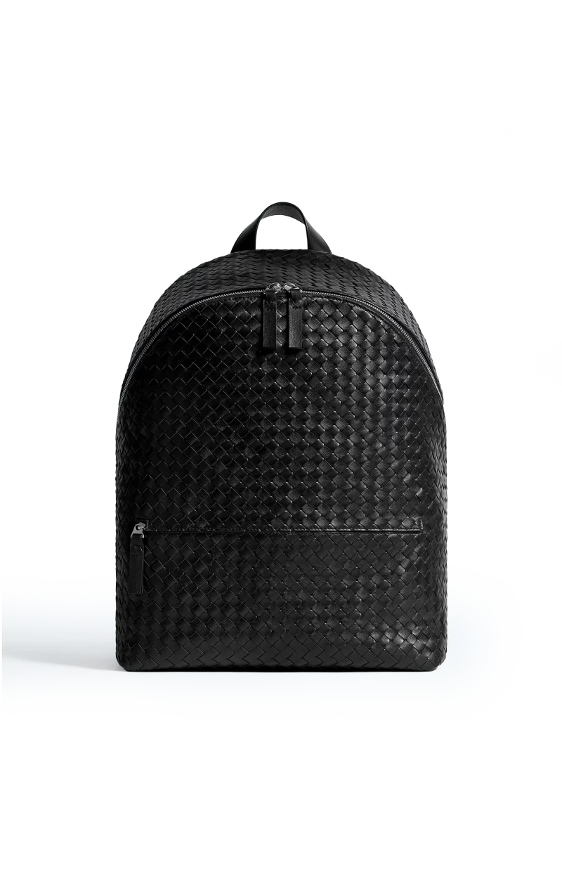 Intrecciato 1975 Backpack in Black